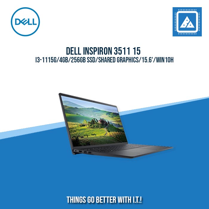 DELL INSPIRON 3511 15 I3-1115G/4GB/256GB SSD | BEST IN STUDENTS LAPTOP