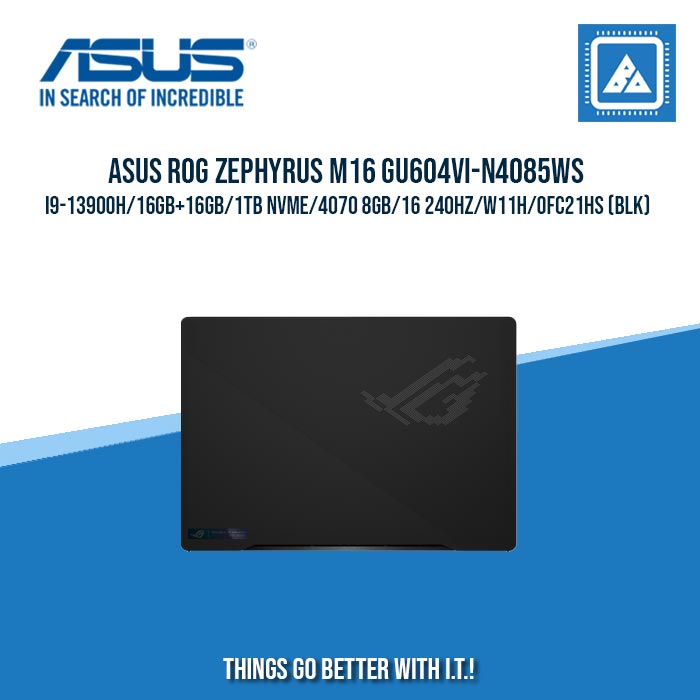 ASUS GU604VI-N4085WS I9-13900H/16GB+16GB/1TB NVME/4070 8GB | BEST FOR GAMING AND AUTOCAD LAPTOP