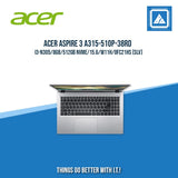 ACER ASPIRE 3 A315-510P-38RD I3-N305/8GB/512GB NVME | BEST FOR STUDENTS LAPTOP