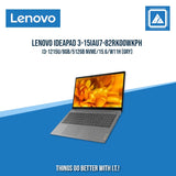 LENOVO IDEAPAD 3-15IAU7-82RK00WKPH I3-1215U/8GB/512GB NVME | BEST FOR STUDENTS LAPTOP