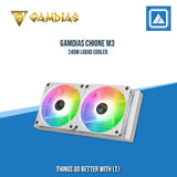 GAMDIAS CHIONE M3-240W LIQUID COOLER