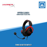 HYPERX CLOUD II GAMING HEADSET (BLACK/RED)