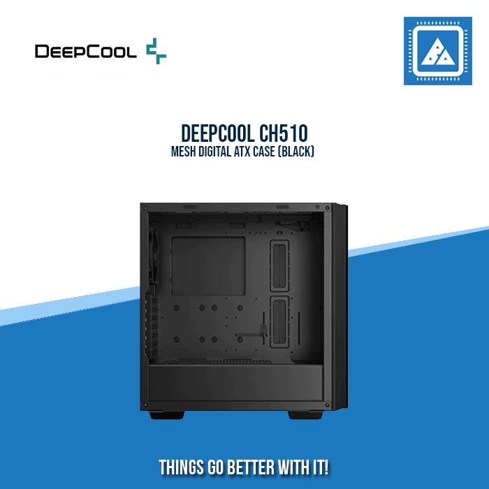 DEEPCOOL CH510 MESH DIGITAL ATX CASE (BLACK)