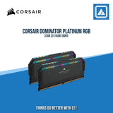CORSAIR DOMINATOR PLATINUM RGB 32GB (2X16GB) DDR5 - 5200/5600/6000/6200