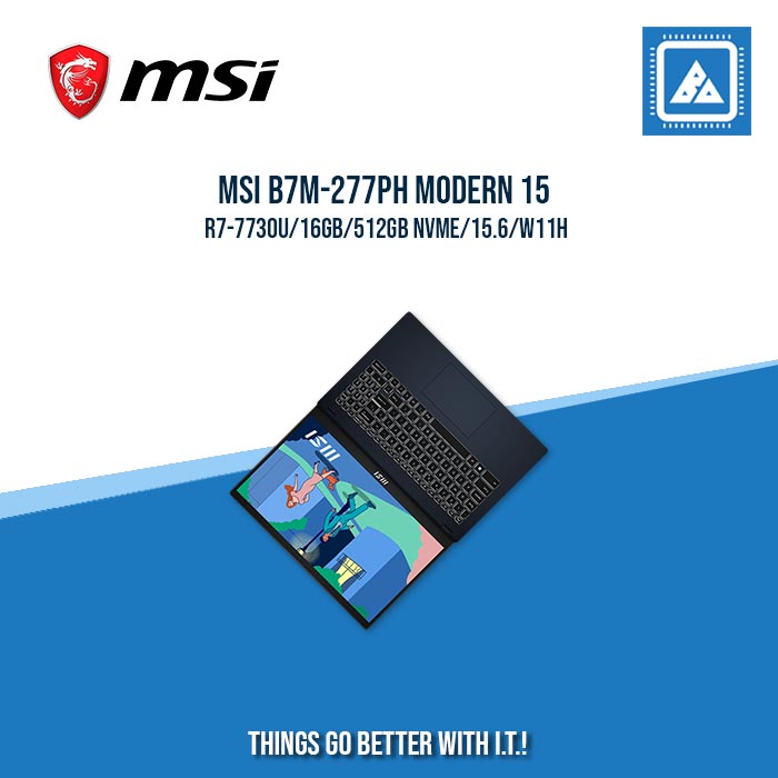 MSI B7M-277PH MODERN 15 R7-7730U/16GB/512GB NVME | BEST FOR FREELANCER LAPTOP