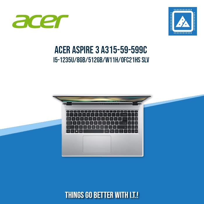 ACER ASPIRE 3 A315-59-599C I5-1235U/8GB/512GB | BEST FOR STUDENTS AND FREELANCERS LAPTOP