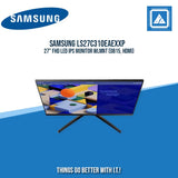 SAMSUNG LS27C310EAEXXP 27" FHD LED IPS MONITOR WLMNT (DB15, HDMI)