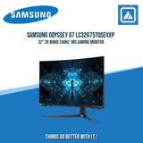 SAMSUNG ODYSSEY G7 LC32G75TQSEXXP 32" 2K WQHD 240HZ 1MS GAMING MONITOR