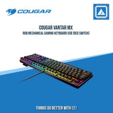 COUGAR VANTAR MX MECHANICAL GAMING KEYBOARD RED SWITCH