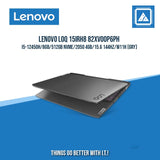 LENOVO LOQ 15IRH8 82XV00P6PH I5-12450H/8GB/512GB NVME/2050 4GB | BEST FOR GAMING AND AUTOCAD LAPTOP