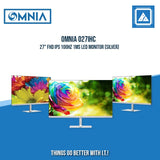 OMNIA O27IHC 27" FHD IPS 100Hz 1ms LED MONITOR (SILVER)