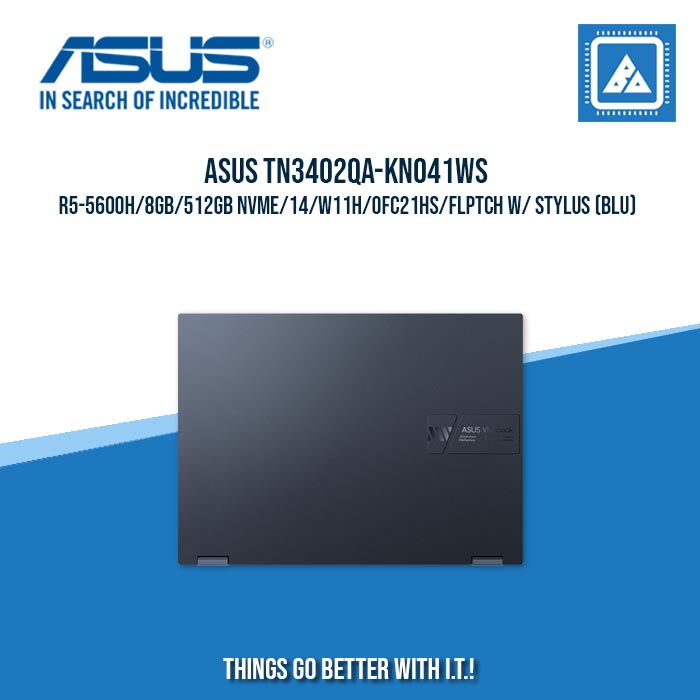 ASUS TN3402QA-KN041WS R5-5600H/8GB/512GB NVME/FLPTCH | BEST FOR STUDENTS AND FREELANCERS LAPTOP