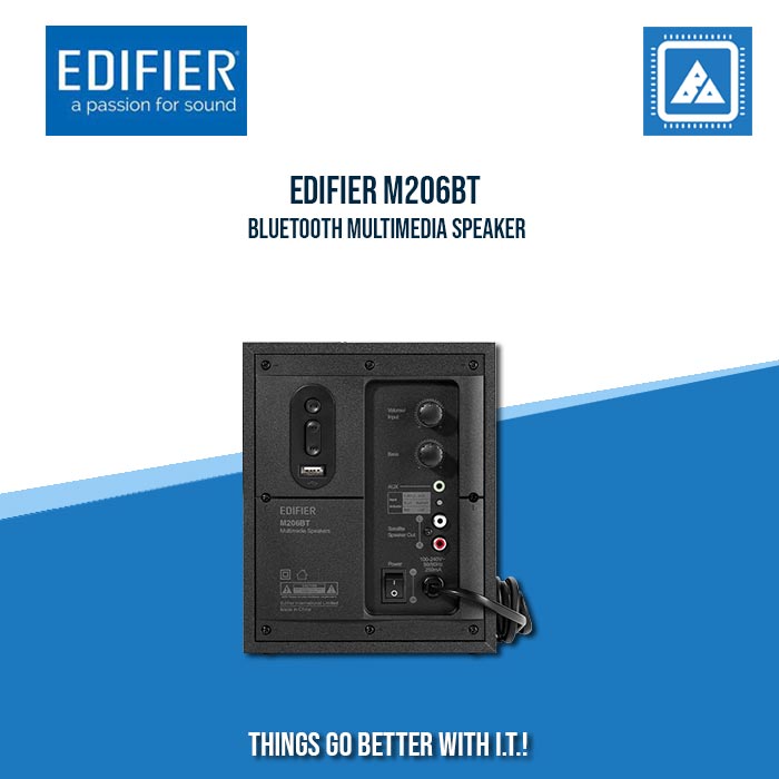 EDIFIER M206BT | BLUETOOTH MULTIMEDIA SPEAKER