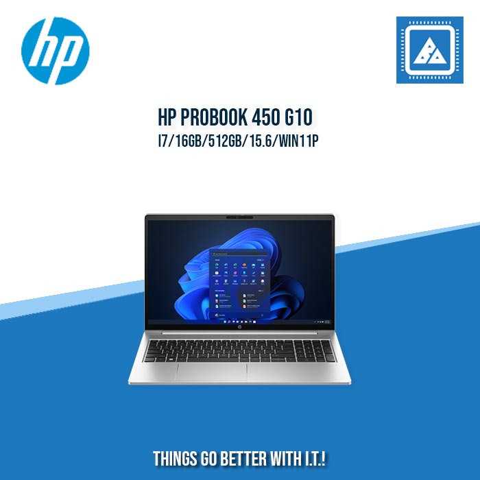 HP PROBOOK 450 G10 I7-1355U/16GB/512GB/15.6/WIN11P | THE ULTIMATE LAPTOP FOR ENTERPRISES AND CORPORATES
