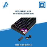 1STPLAYER DK5.0 LITE RGB TKL MECHANICAL GAMING KEYBOARD