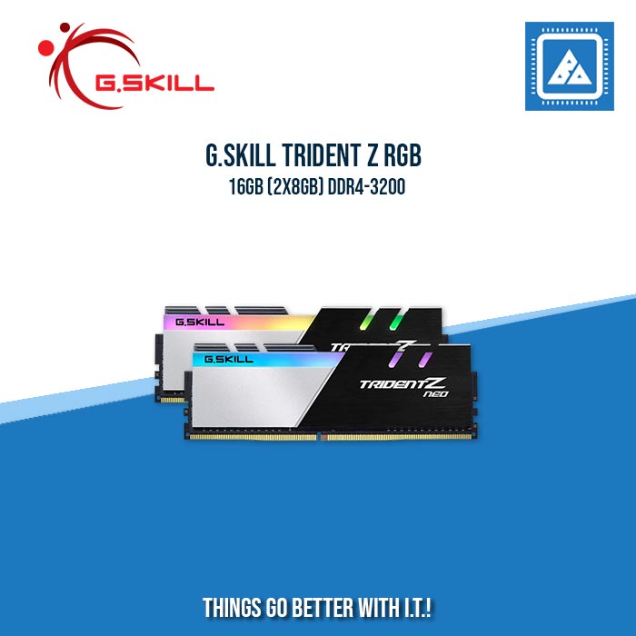 G.SKILL TRIDENT Z RGB 16GB (2X8GB) DDR4-3200