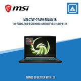 MSI C7VE-274PH BRAVO 15 R5-7535HS/8GB/512GB NVME/4050 6GB | BEST FOR GAMING AND AUTOCAD LAPTOP