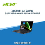 ACER ASPIRE 5 A515-56G-5186 I5-1135G7/8GB/512GB NVME/MX350 2GB | BEST FOR STUDENTS AND FREELANCERS LAPTOP