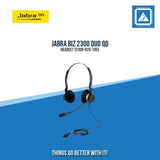 JABRA BIZ 2300 DUO QD HEADSET (2309-820-105)