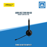 JABRA BIZ 2300 DUO QD HEADSET (2309-820-105)