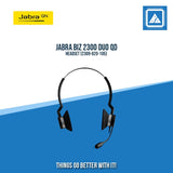 JABRA BIZ 2300 DUO QD HEADSET (2309-820-105)
