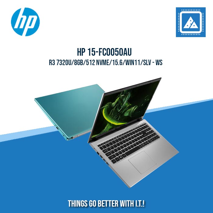 HP 15-FC0050AU R3 7320U/8GB/512 NVMe | BEST FOR STUDENTS