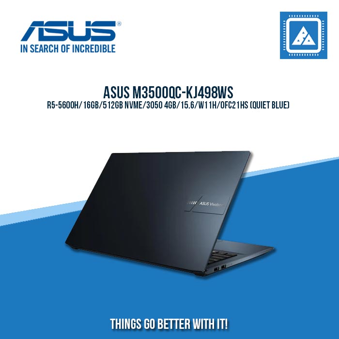 ASUS M3500QC-KJ498WS R5-5600H | Gaming Laptop And AutoCAD Users