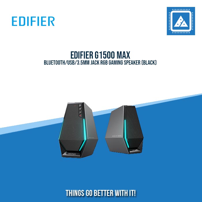 EDIFIER G1500 MAX BLUETOOTH/USB/3.5MM JACK RGB GAMING SPEAKER (BLACK)