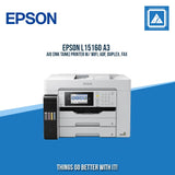 EPSON L15160 A3 AIO (INK TANK) PRINTER W/ WIFI, ADF, DUPLEX, FAX