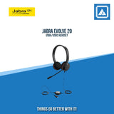 JABRA EVOLVE 20 USBA/USBC HEADSET