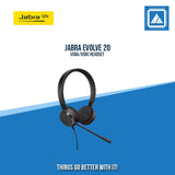 JABRA EVOLVE 20 USBA/USBC HEADSET