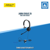 JABRA EVOLVE 20 USBA/USBC HEADSET