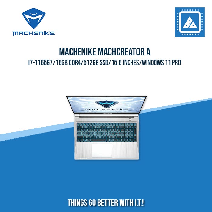 MACHENIKE MACHCREATOR A I7-1165G7/16GB DDR4/512GB SSD | BEST FOR ENTREPRNEURS AND CORPORATES LAPTOP