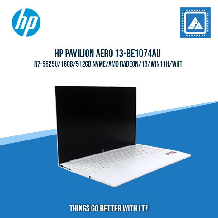 HP PAVILION AERO 13-BE1074AU/R7-5825U/16GB/512GB NVMe | BEST FOR STUDENTS AND FREELANCERS LAPTOP