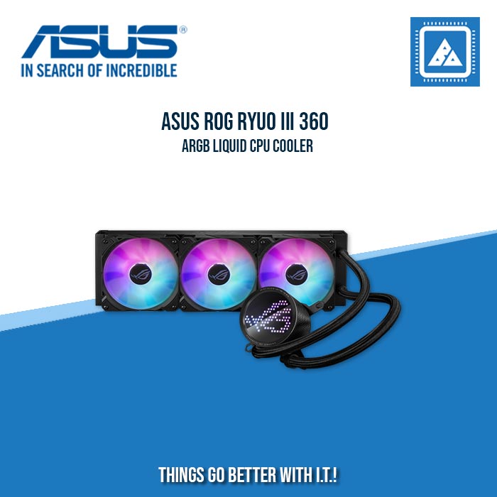ASUS ROG RYUO III 360 ARGB LIQUID CPU COOLER