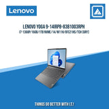 LENOVO YOGA 9-14IRP8-83B1003RPH I7-1360P/16GB/1TB NVME | BEST FOR STUDENTS AND FREELANCERS LAPTOP