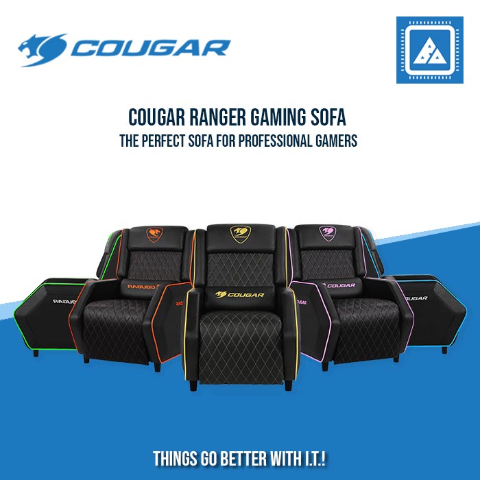 COUGAR RANGER GAMING SOFA | THE PERFECT SOFA FOR PROFESSIONAL GAMERS