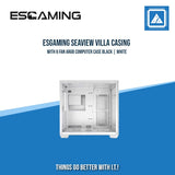 ESGAMING SEAVIEW VILLA CASING BLACK|WHITE