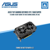 ASUS TUF GAMING GEFORCE GTX 1660 SUPER 6144MB 192BIT GDDR6 TUF O6G-GAMING (HDMI, DP, DVI)