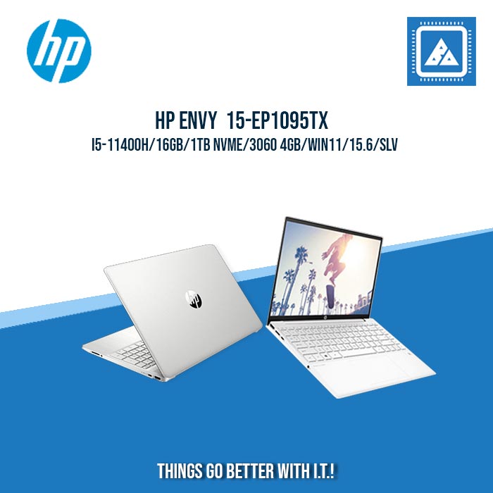 HP ENVY  15-EP1095TX i5-11400H/16GB/1TB NVMe/3060 4GB | BEST FOR AUTOCAD AND GAMING LAPTOP