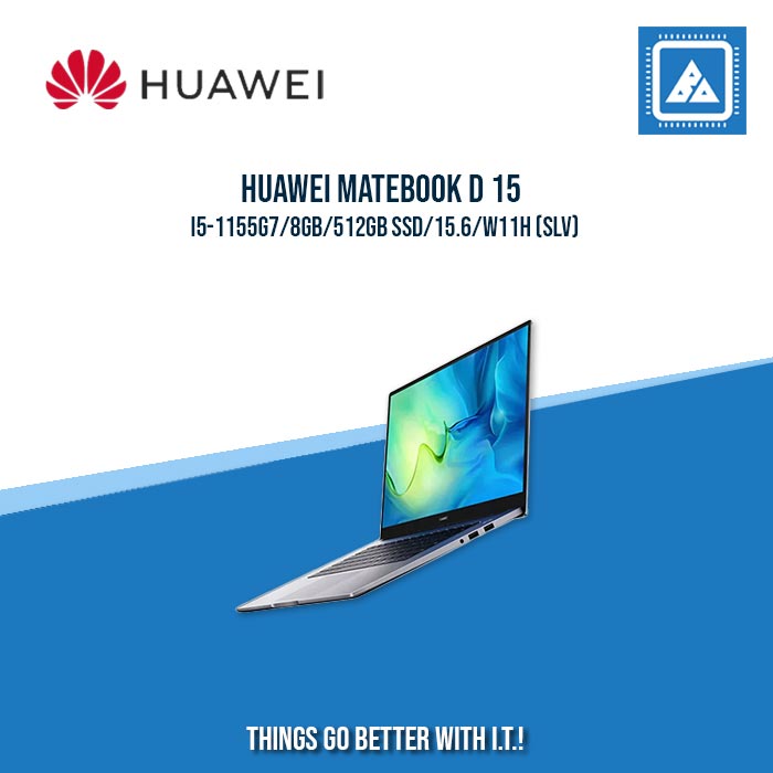 HUAWEI MATEBOOK D 15 I5-1155G7/8GB/512GB SSD | BEST FOR STUDENTS AND FREELANCERS LAPTOP