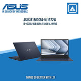 ASUS ExpertBook B1 B1502CBA-NJ1972W  i5-1235U/8GB DDR4/512GB M.2 NVMe | BEST FOR STUDENTS AND FREELANCERS