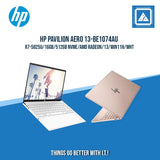 HP PAVILION AERO 13-BE1074AU/R7-5825U/16GB/512GB NVMe | BEST FOR STUDENTS AND FREELANCERS LAPTOP