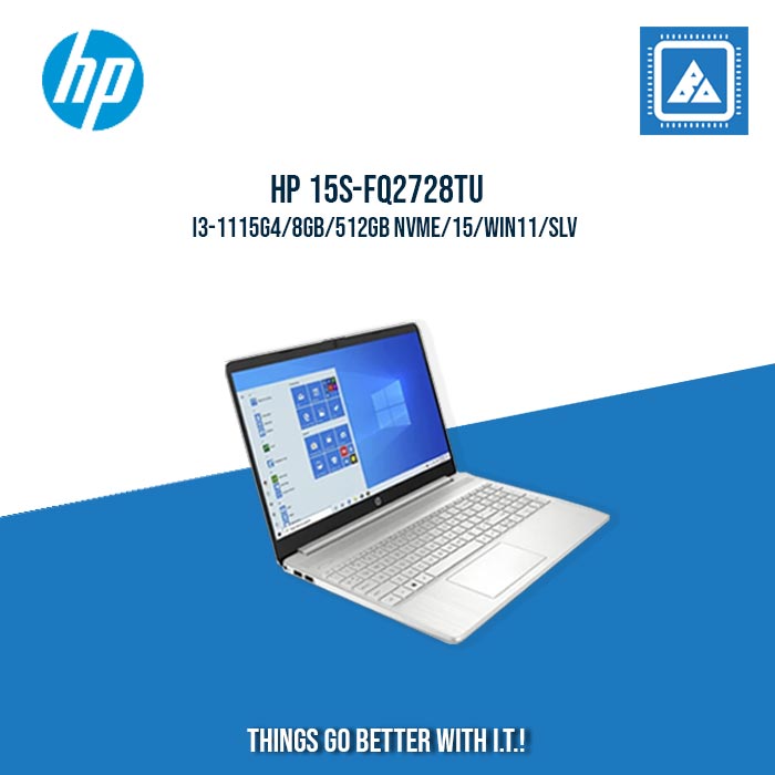 HP 15S-FQ2728TU  I3-1115G4/8GB/512GB NVMe | BEST FOR STUDENTS