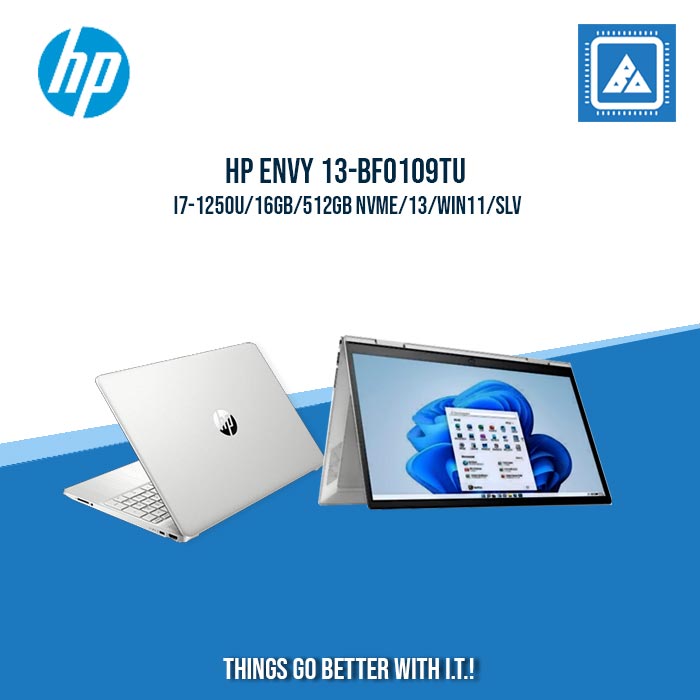 HP ENVY 13-BF0109TU i7-1250U/16GB/512GB NVMe | BEST FOR STUDENTS AND FREELANCERS