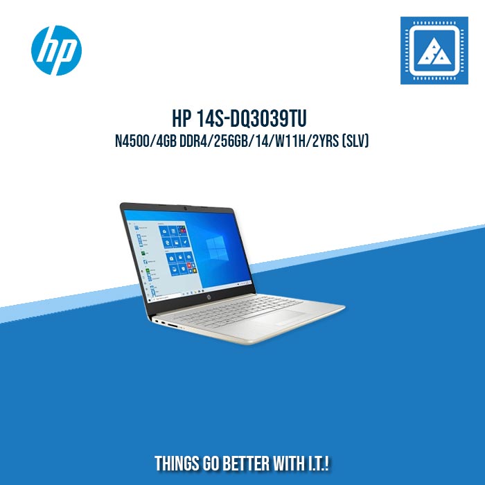 HP 14S-DQ3039TU  N4500/4GB DDR4/256GB | BEST FOR STUDENTS LAPTOP