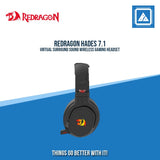 REDRAGON HADES 7.1 VIRTUAL SURROUND SOUND WIRELESS GAMING HEADSET