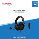 HYPERX CLOUD ALPHA S GAMING HEADSET (BLACK)