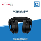 HYPERX CLOUD ALPHA S GAMING HEADSET (BLACK)