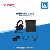 HYPERX CLOUD ALPHA S GAMING HEADSET (BLACK)